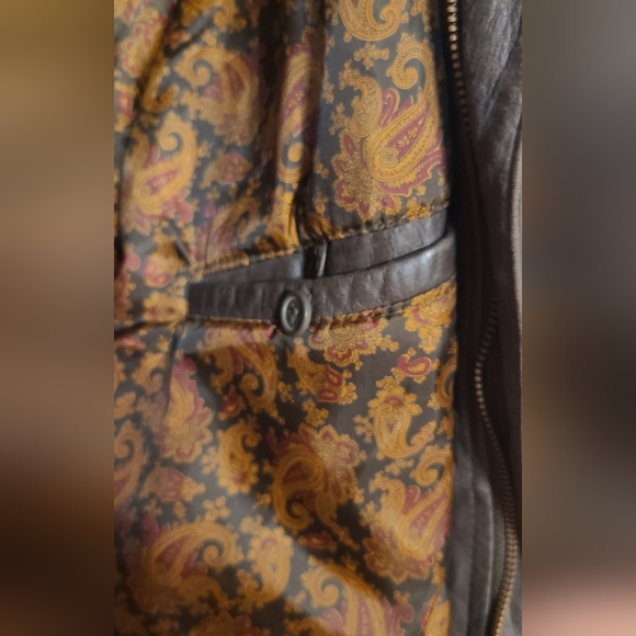 Vintage Cougar International Genuine Leather Bomber Jacket XL - Picture 5 of 9